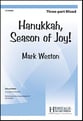 Hanukkah, Season of Joy! Three-Part Mixed choral sheet music cover